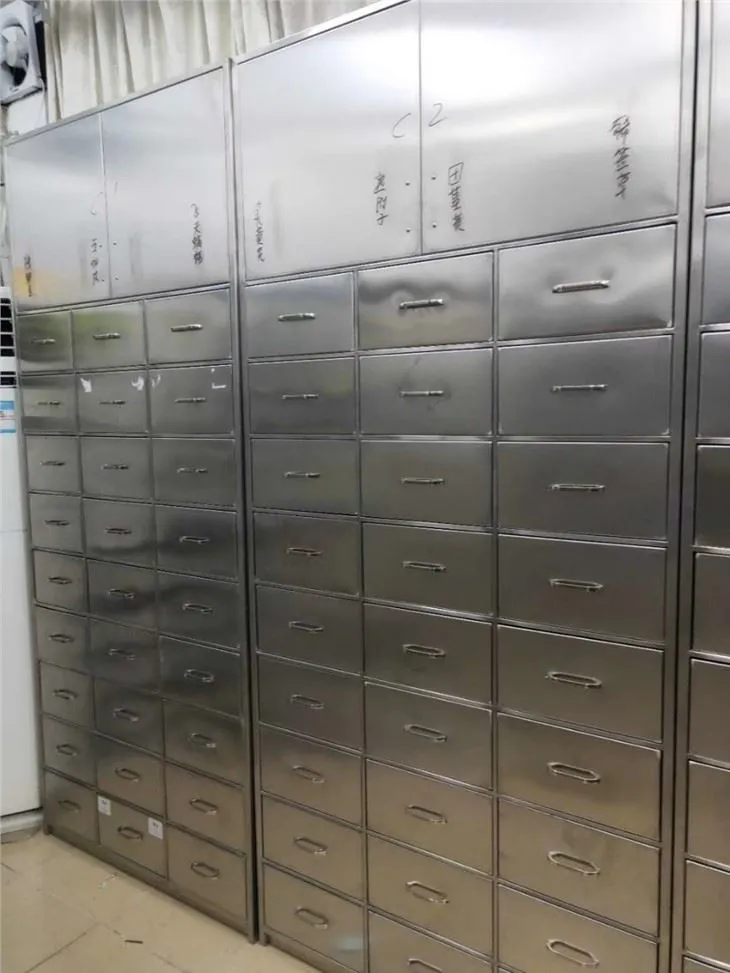Stainless Steel Chinese Medicine Cabinet